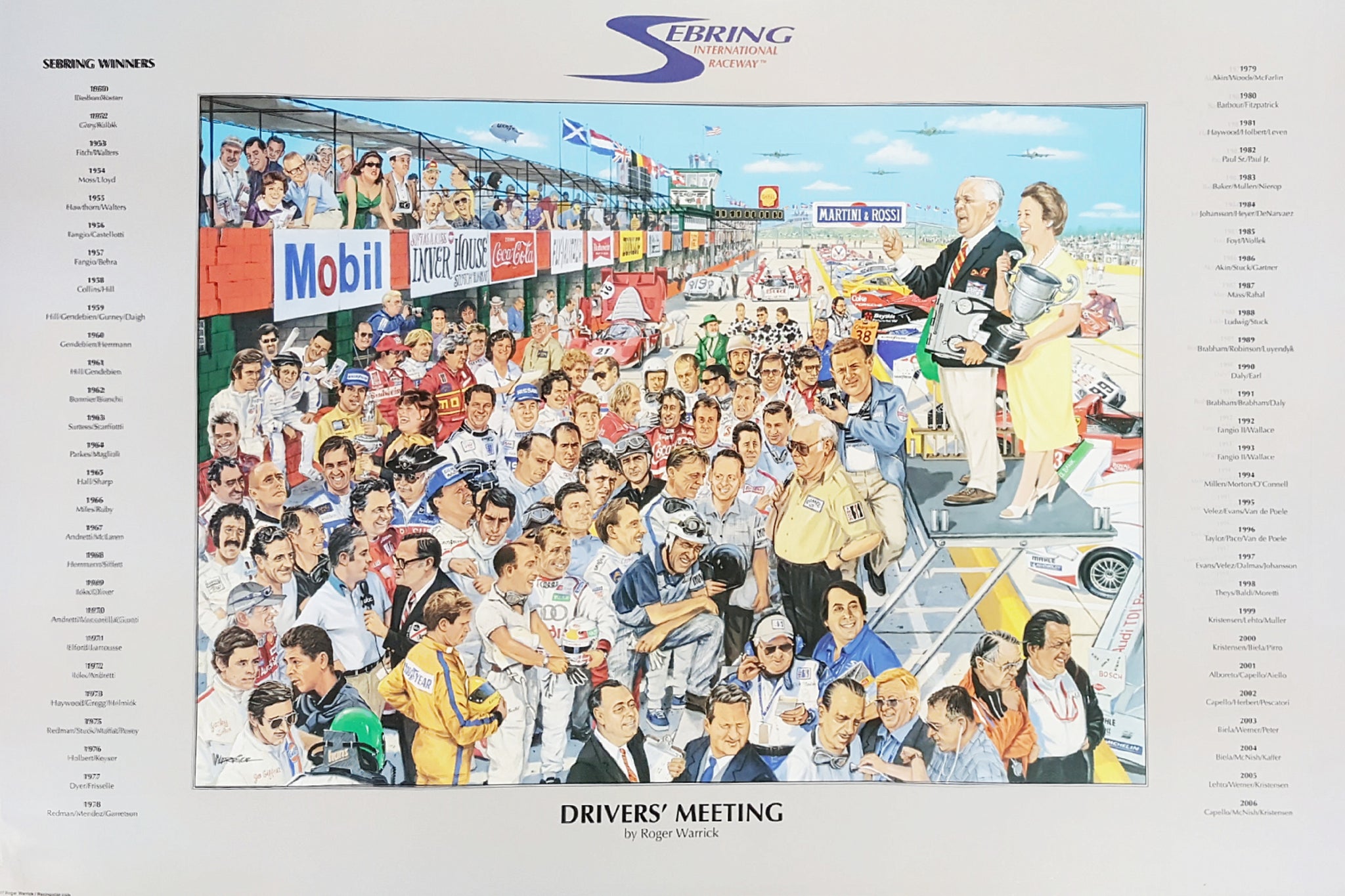 Sebring Driver's Meeting Poster
