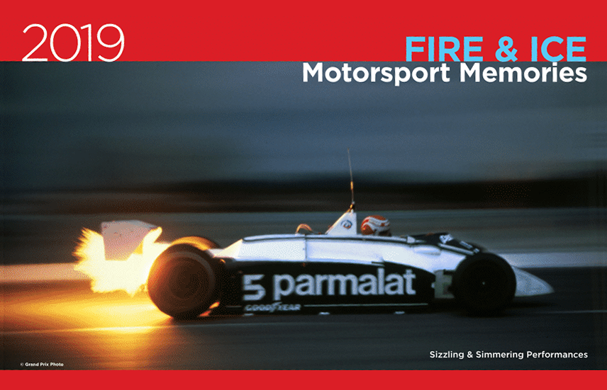 2019 Motorsport Memories "Fire & Ice" F1 Calendar