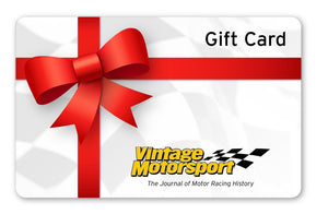 Vintage Motorsport Gift Card